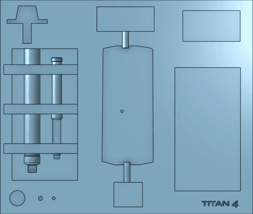 Another Case #2 foam layout CAD revision