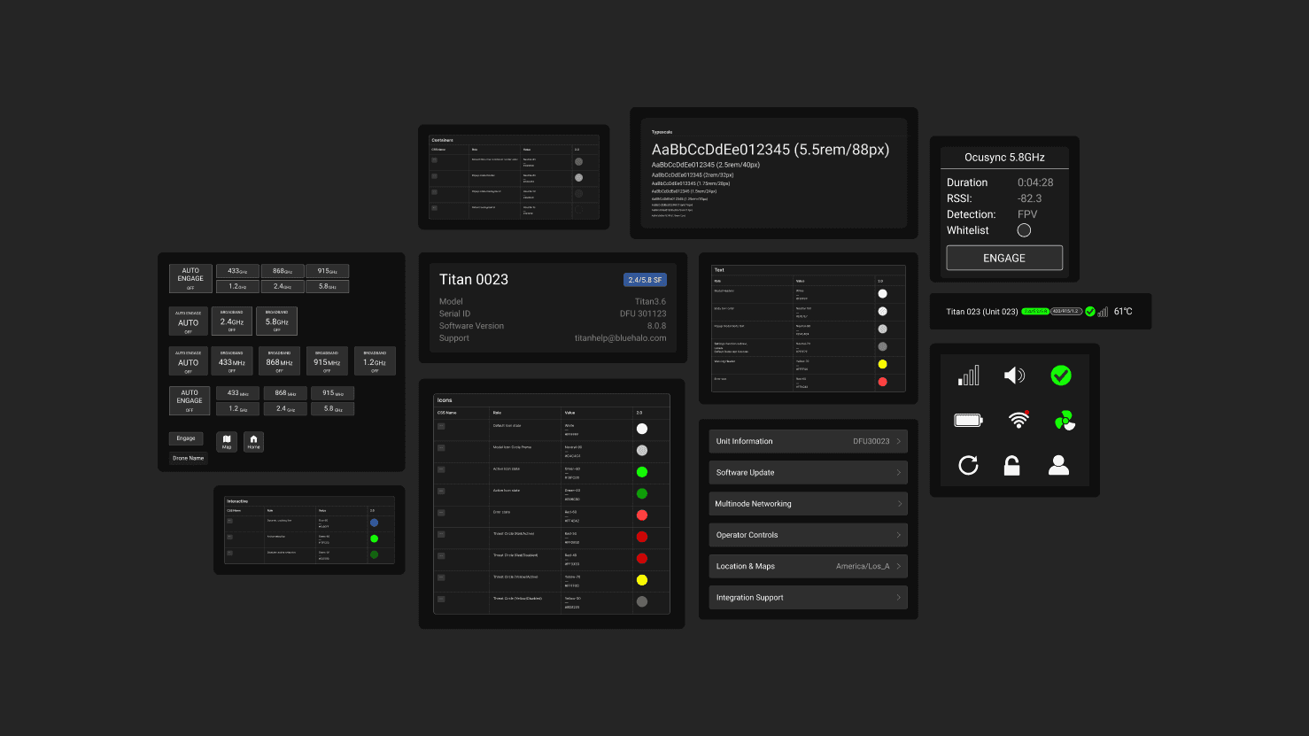 Rebuilt interface panels in the dark theme the software
ships in